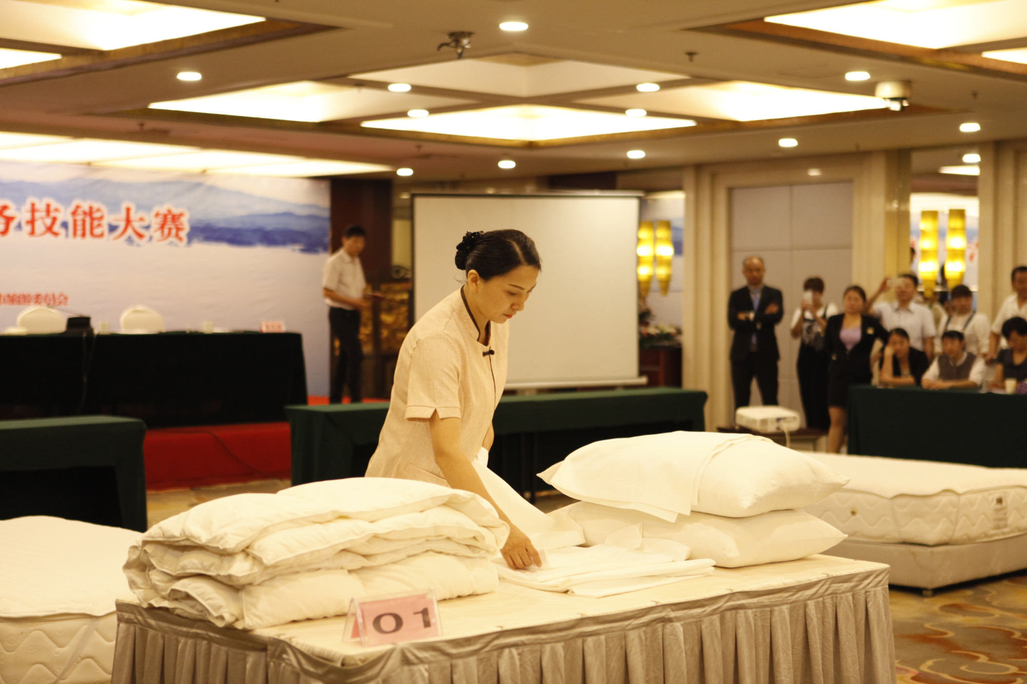 山庄选手牛忠梅